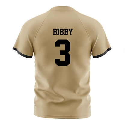 Purdue - NCAA Women's Soccer : Cassie Bibby - Gold Soccer Jersey-1