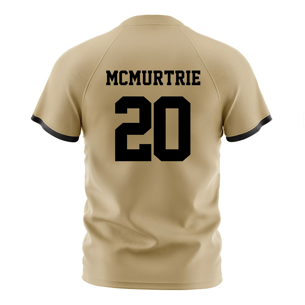 Purdue - NCAA Women's Soccer : Charlotte McMurtrie - Gold Soccer Jersey-1