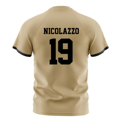 Purdue - NCAA Women's Soccer : Chiara Nicolazzo - Gold Soccer Jersey-1