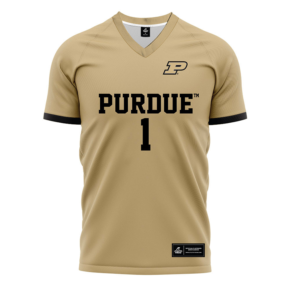 Purdue - NCAA Women's Soccer : Phoebe Carver - Gold Soccer Jersey-0