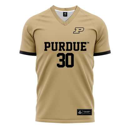 Purdue - NCAA Women's Soccer : Izzy Bramble - Gold Soccer Jersey-0