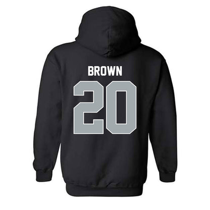 Providence - NCAA Women's Basketball : Teneisia Brown - Classic Shersey Hooded Sweatshirt-1