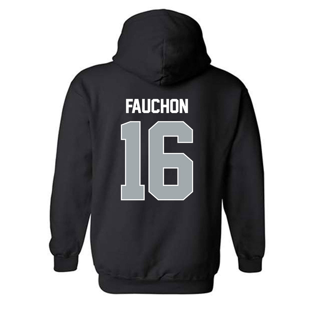 Providence - NCAA Men's Ice Hockey : Jonathan Fauchon - Classic Shersey Hooded Sweatshirt-1