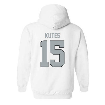 Providence - NCAA Women's Ice Hockey : Kayla Kutes - Classic Shersey Hooded Sweatshirt-1
