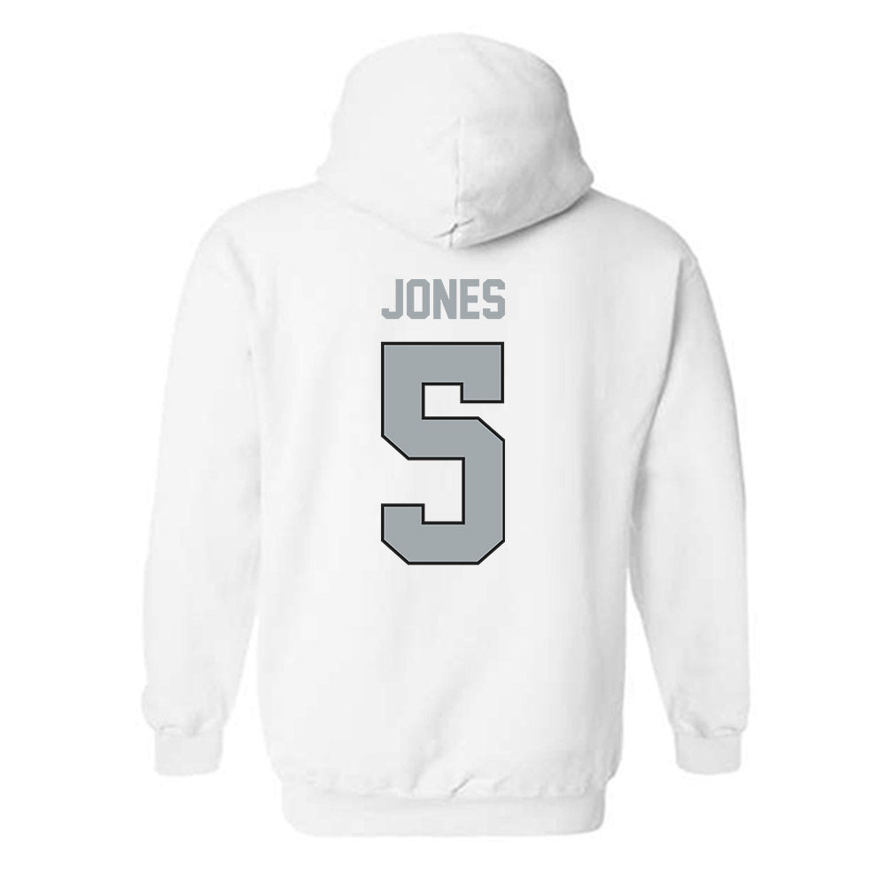 Providence - NCAA Men's Basketball : Jamier Jones - Classic Shersey Hooded Sweatshirt-1