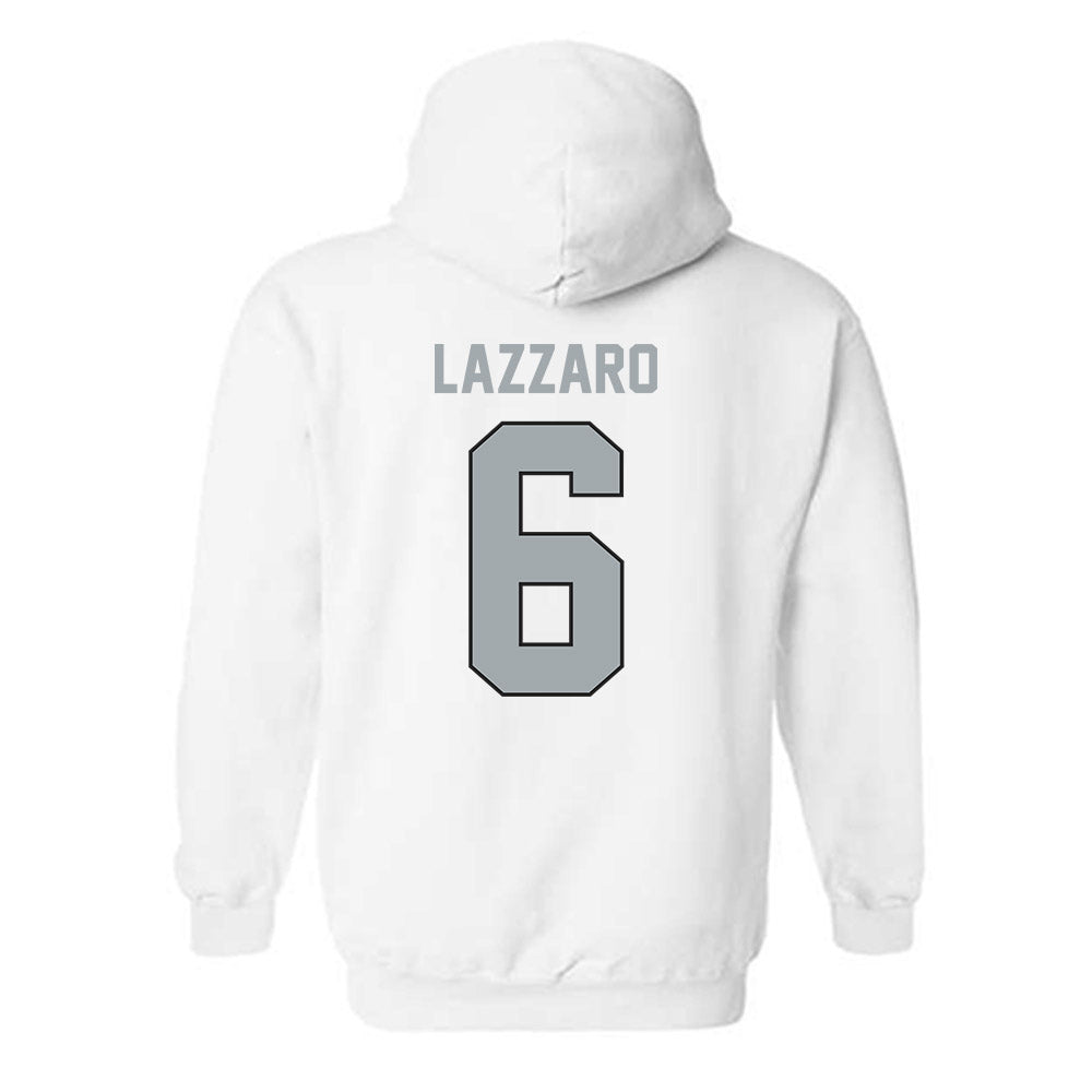 Providence - NCAA Men's Lacrosse : Matthew Lazzaro - Classic Shersey Hooded Sweatshirt-1