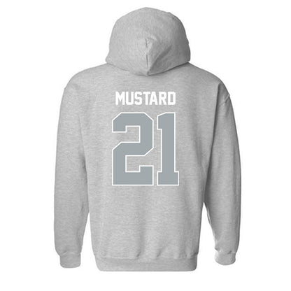 Providence - NCAA Men's Ice Hockey : John Mustard - Classic Shersey Hooded Sweatshirt