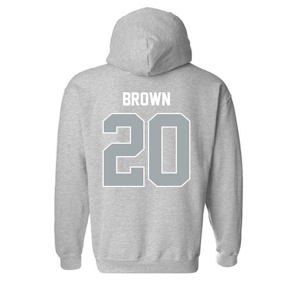 Providence - NCAA Women's Basketball : Teneisia Brown - Classic Shersey Hooded Sweatshirt-1