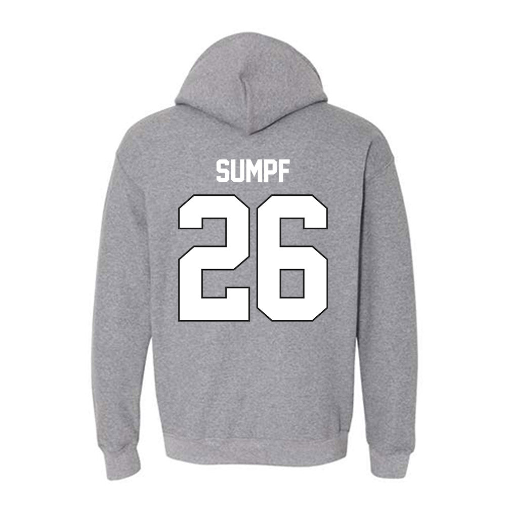 Providence - NCAA Men's Ice Hockey : Julius Sumpf - Classic Shersey Hooded Sweatshirt-1