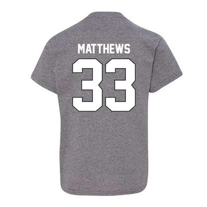 Providence - NCAA Men's Ice Hockey : Aaron Matthews - Classic Shersey Youth T-Shirt-1