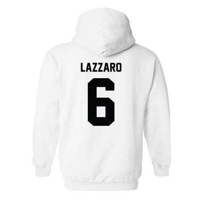 Providence - NCAA Men's Lacrosse : Matthew Lazzaro - Classic Shersey Hooded Sweatshirt-1