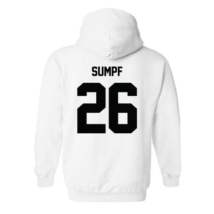 Providence - NCAA Men's Ice Hockey : Julius Sumpf - Classic Shersey Hooded Sweatshirt-1