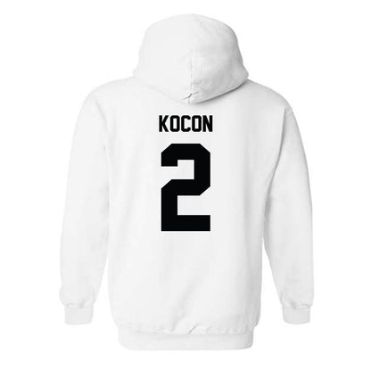 Providence - NCAA Women's Volleyball : Audrey Kocon - Classic Shersey Hooded Sweatshirt-1