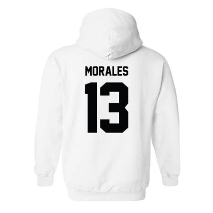 Providence - NCAA Women's Basketball : Marta Morales - Sports Shersey Hooded Sweatshirt-1
