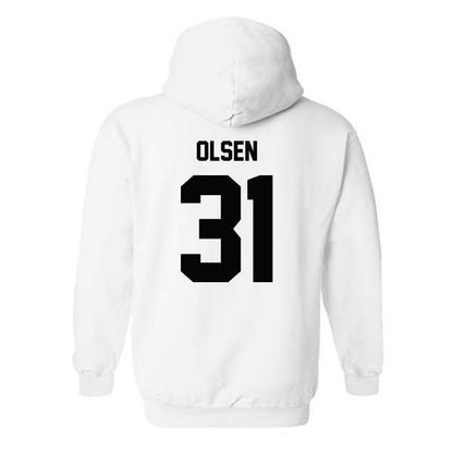 Providence - NCAA Women's Basketball : Olivia Olsen - Sports Shersey Hooded Sweatshirt-1