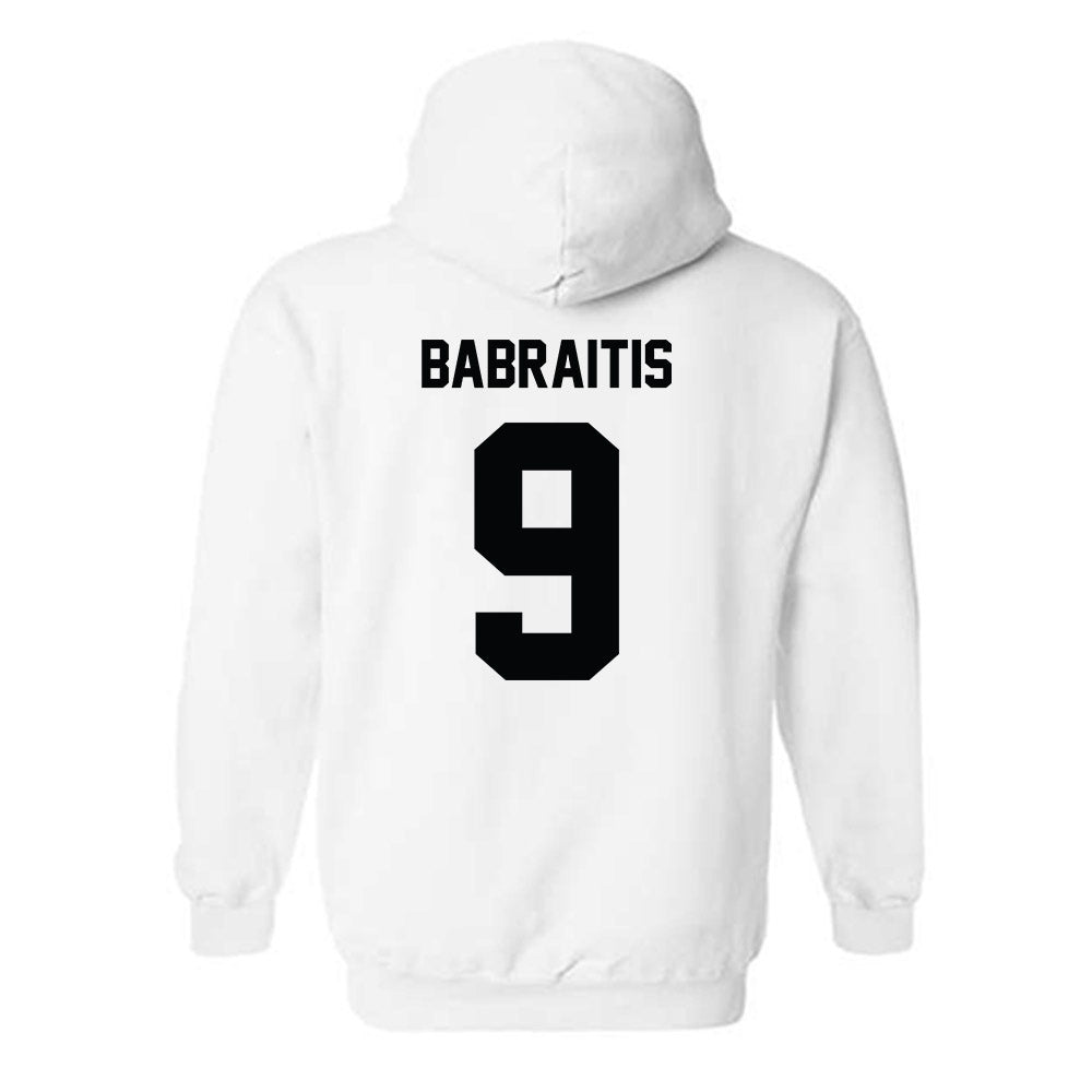 Providence - NCAA Women's Basketball : Austeja Babraitis - Sports Shersey Hooded Sweatshirt-1