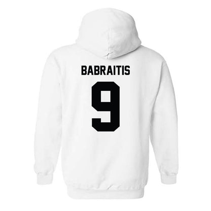 Providence - NCAA Women's Basketball : Austeja Babraitis - Sports Shersey Hooded Sweatshirt-1