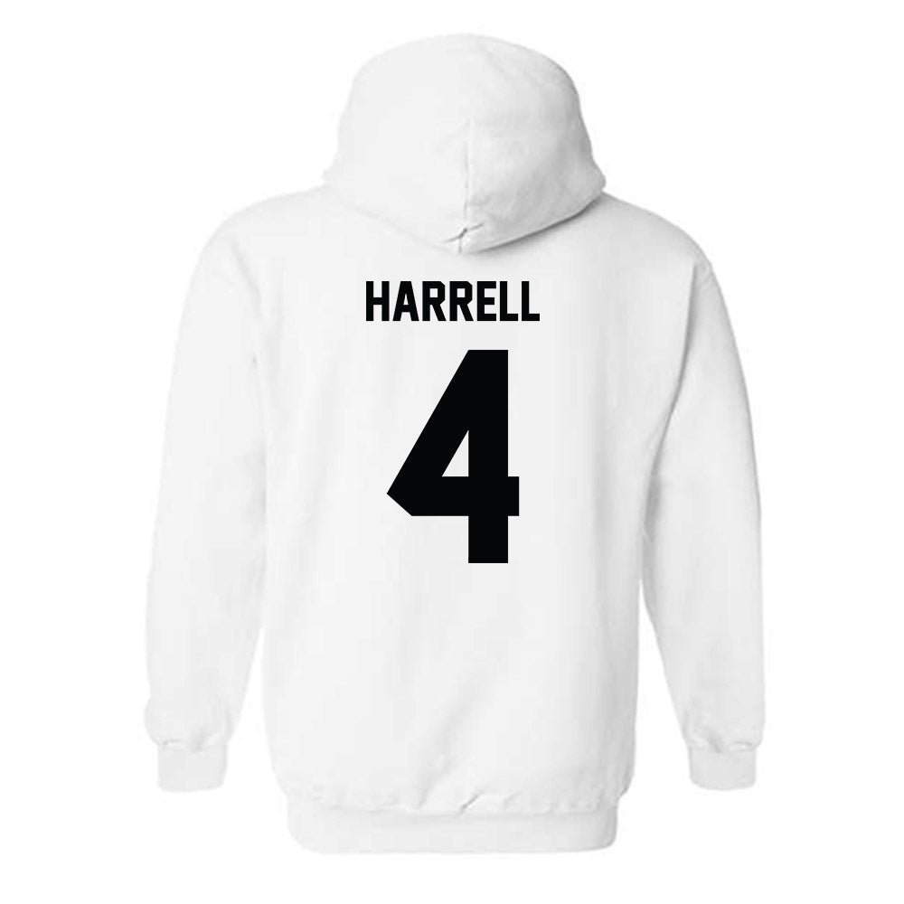 Providence - NCAA Men's Basketball : Jaylen Harrell - Sports Shersey Hooded Sweatshirt-1