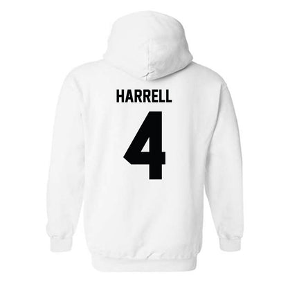 Providence - NCAA Men's Basketball : Jaylen Harrell - Sports Shersey Hooded Sweatshirt-1