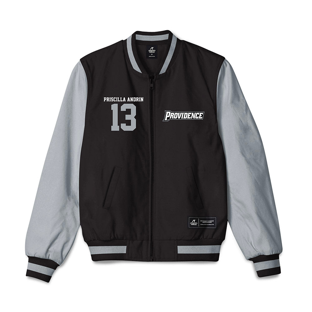Providence - NCAA Softball : Priscilla Andrin - Bomber Jacket-0