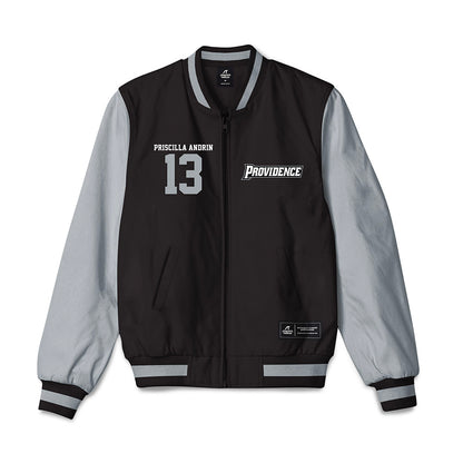 Providence - NCAA Softball : Priscilla Andrin - Bomber Jacket-0
