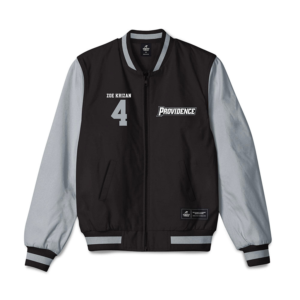 Providence - NCAA Softball : Zoe Krizan - Bomber Jacket-0