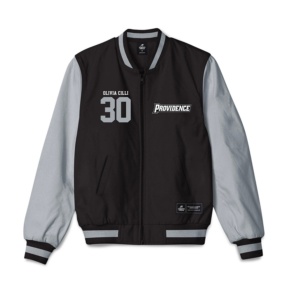 Providence - NCAA Softball : Olivia Cilli - Bomber Jacket-0