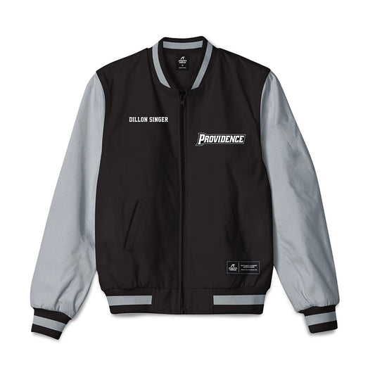 Providence - NCAA Men's Swimming & Diving : Dillon Singer - Bomber Jacket-0