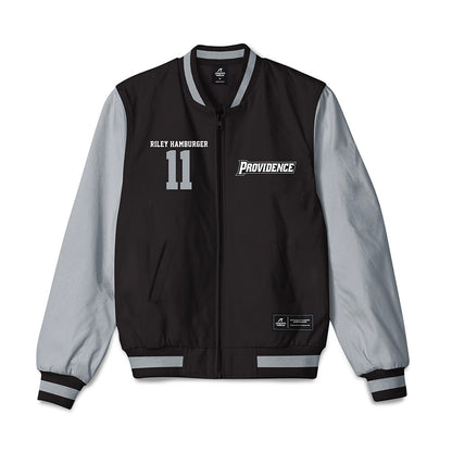 Providence - NCAA Women's Basketball : Riley Hamburger - Bomber Jacket-0