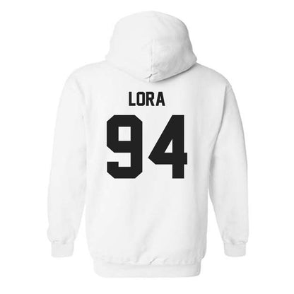 Purdue - NCAA Football : Rodney Lora - Sports Shersey Hooded Sweatshirt-1