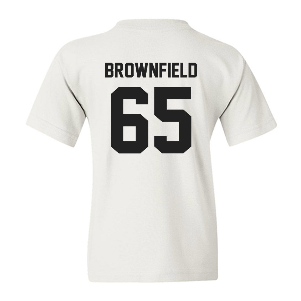 Purdue - NCAA Football : Brock Brownfield - Sports Shersey Youth T-Shirt-1