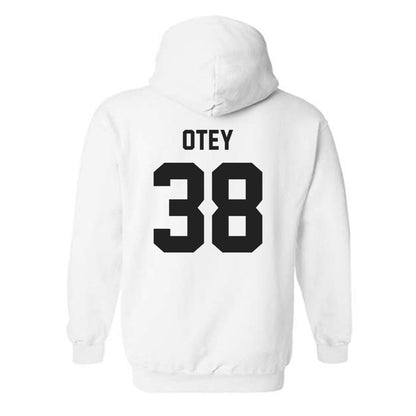 Purdue - NCAA Football : Zyntreacs Otey - Sports Shersey Hooded Sweatshirt-1
