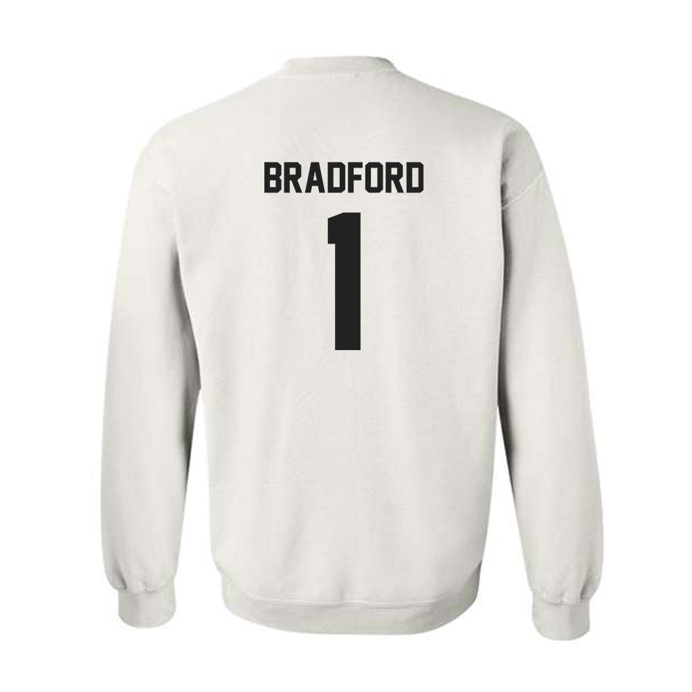 Purdue - NCAA Football : Smiley Bradford - Sports Shersey Crewneck Sweatshirt-1