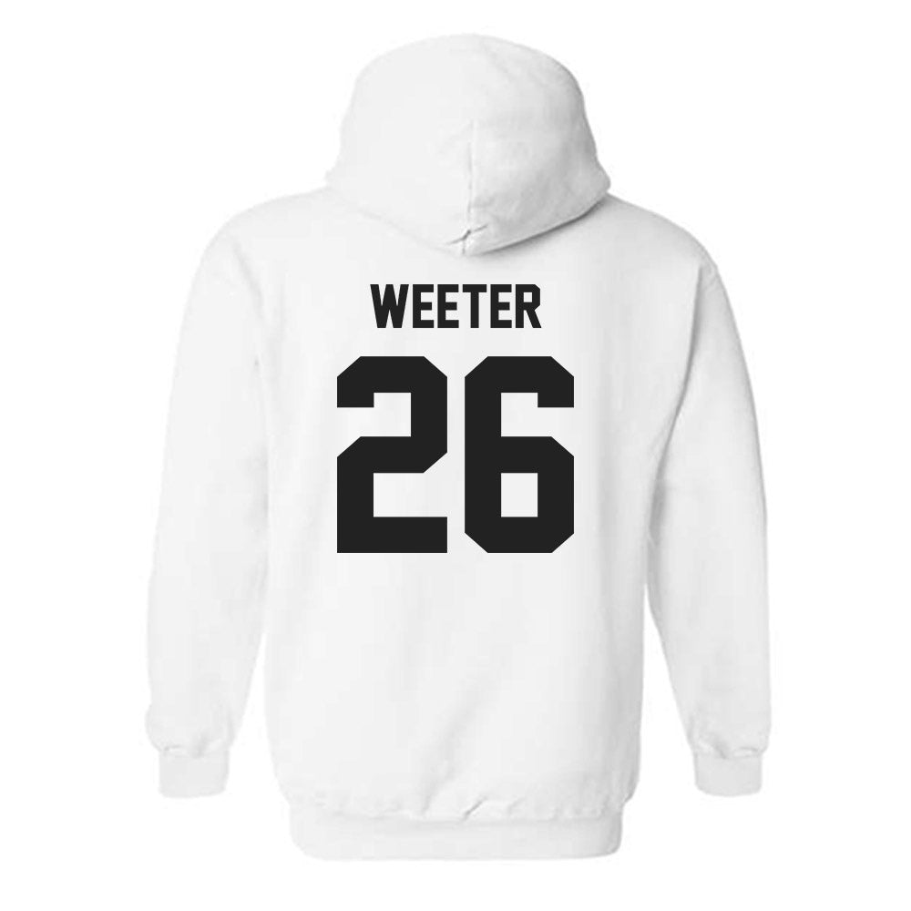 Purdue - NCAA Football : Jack Weeter - Sports Shersey Hooded Sweatshirt-1