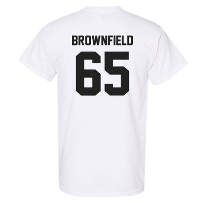Purdue - NCAA Football : Brock Brownfield - Sports Shersey T-Shirt-1