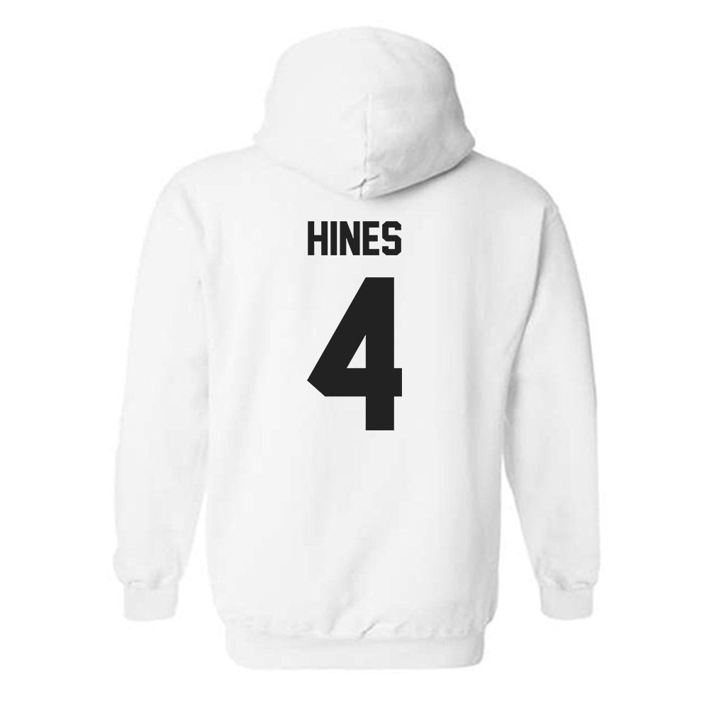 Purdue - NCAA Football : Hudauri Hines - Sports Shersey Hooded Sweatshirt-1