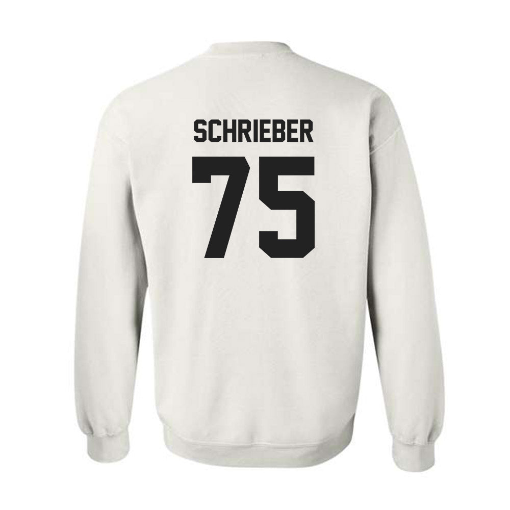 Purdue - NCAA Football : Rico Schrieber - Sports Shersey Crewneck Sweatshirt-1