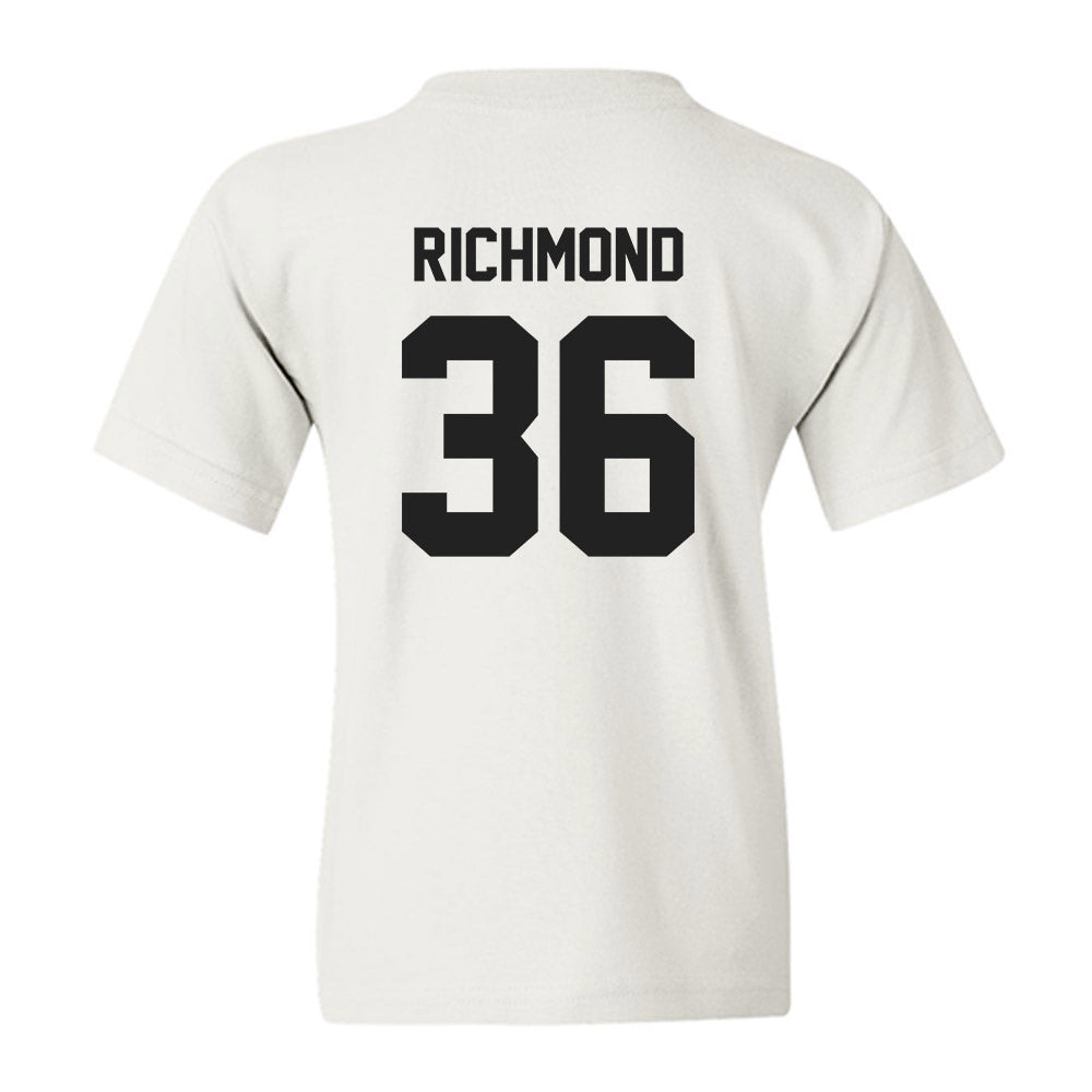 Purdue - NCAA Football : Kaleb Richmond - Sports Shersey Youth T-Shirt-1