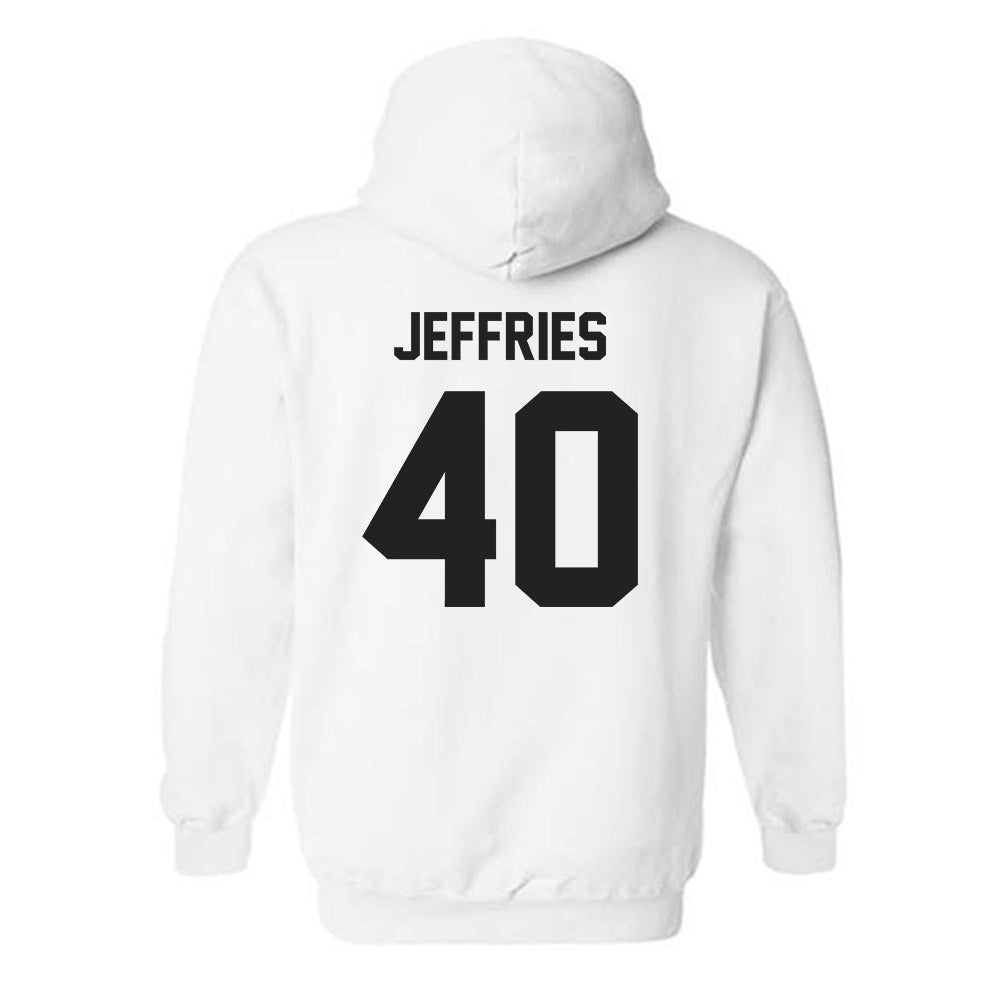 Purdue - NCAA Football : Ian Jeffries - Sports Shersey Hooded Sweatshirt-1
