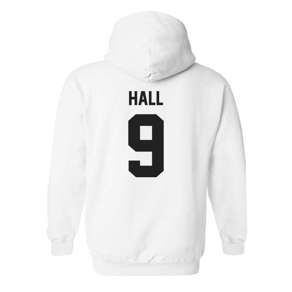 Purdue - NCAA Football : jalil hall - Sports Shersey Hooded Sweatshirt-1