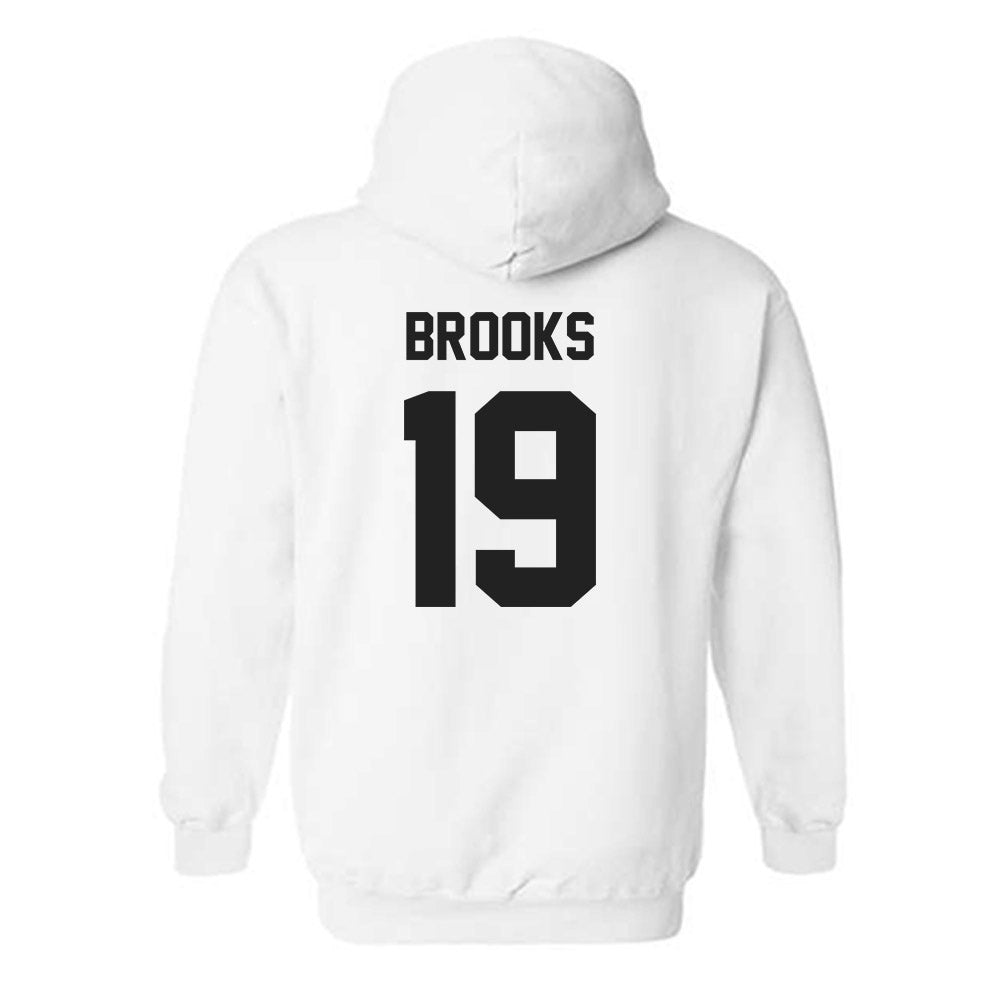 Purdue - NCAA Football : Landon Brooks - Sports Shersey Hooded Sweatshirt-1