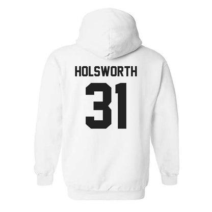 Purdue - NCAA Football : Carter Holsworth - Sports Shersey Hooded Sweatshirt-1