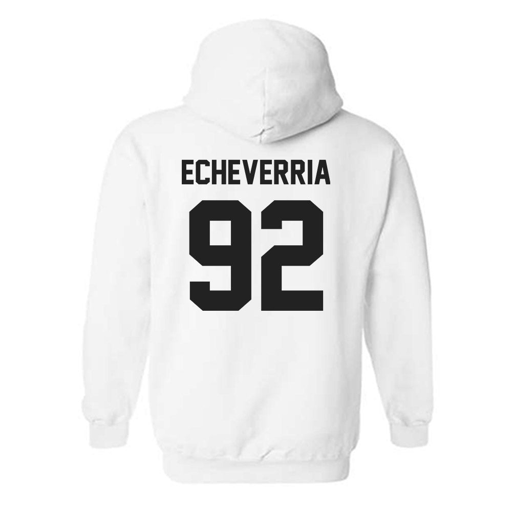 Purdue - NCAA Football : Jacobo Echeverria - Sports Shersey Hooded Sweatshirt-1