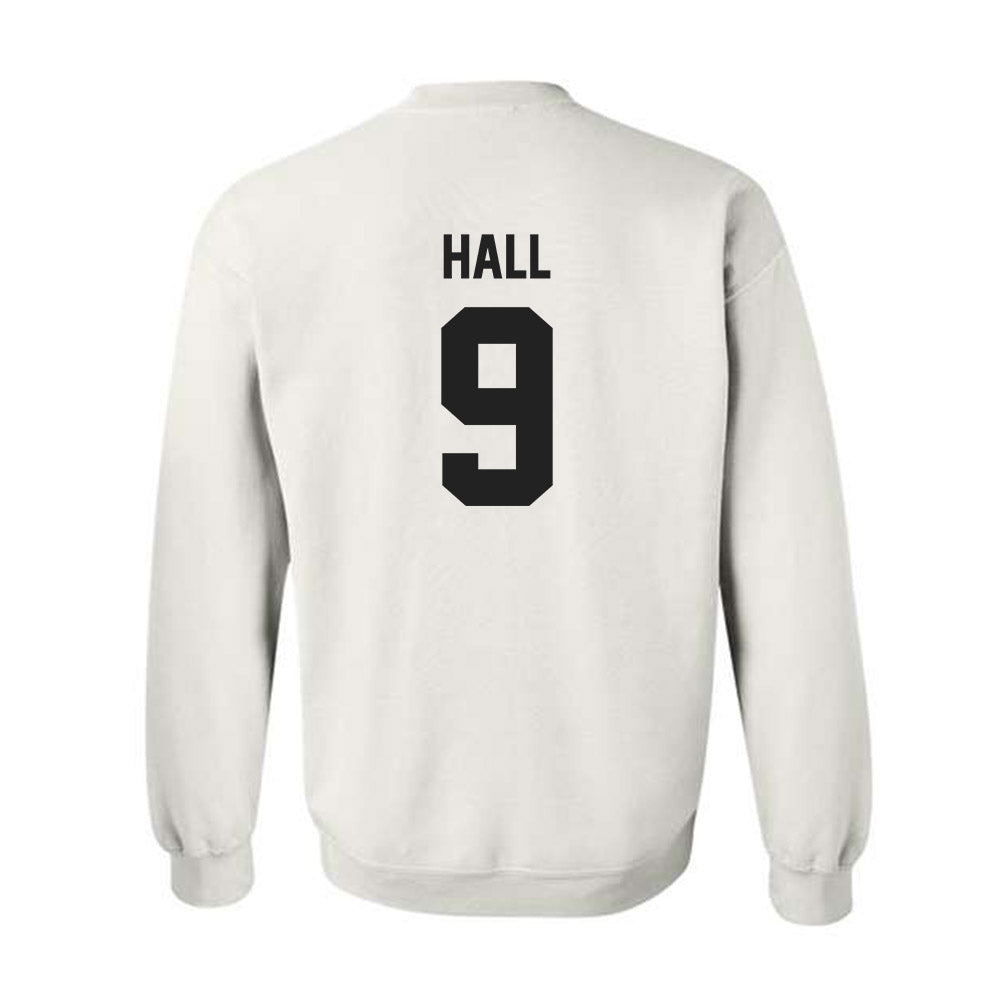 Purdue - NCAA Football : jalil hall - Sports Shersey Crewneck Sweatshirt-1