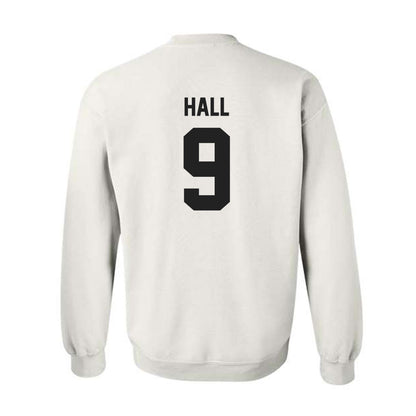 Purdue - NCAA Football : jalil hall - Sports Shersey Crewneck Sweatshirt-1