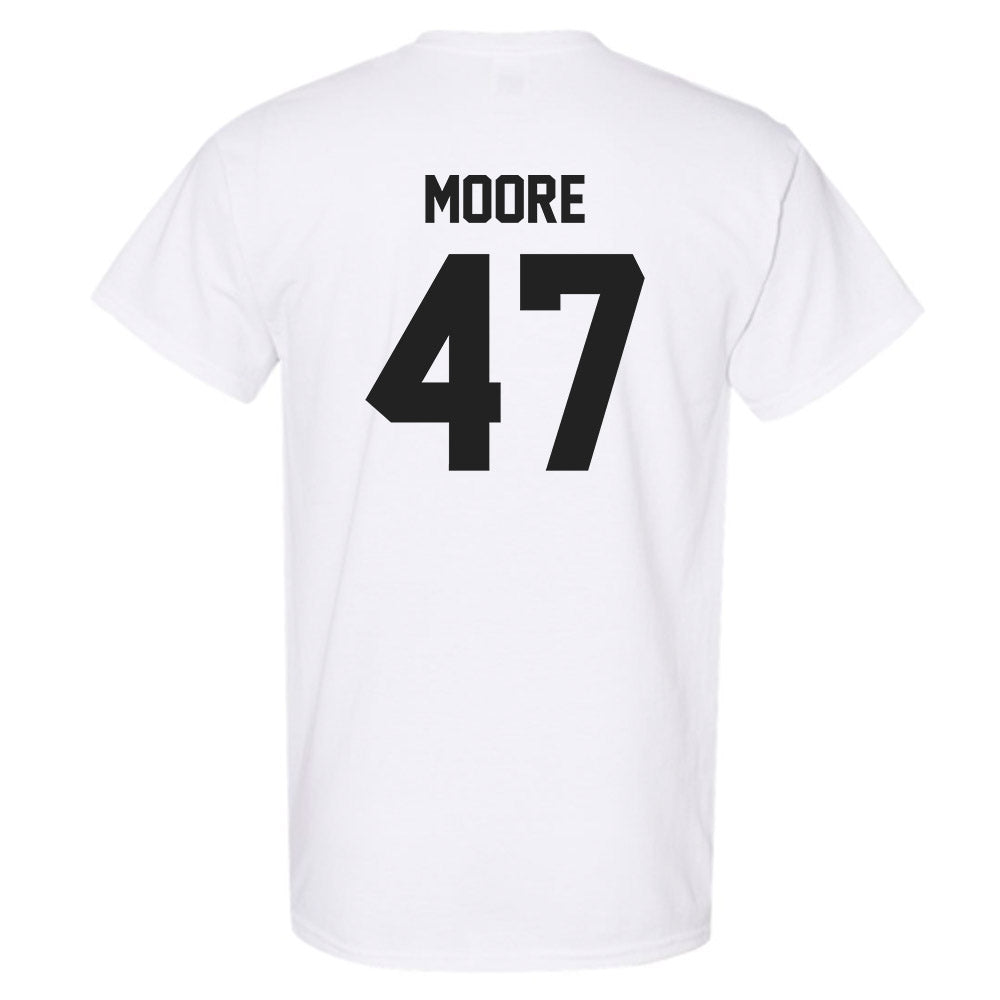 Purdue - NCAA Football : Tre Moore - Sports Shersey T-Shirt-1
