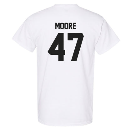 Purdue - NCAA Football : Tre Moore - Sports Shersey T-Shirt-1