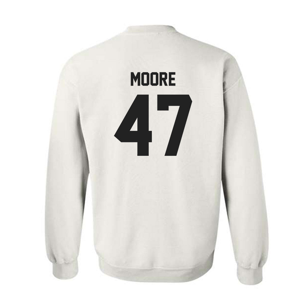 Purdue - NCAA Football : Tre Moore - Sports Shersey Crewneck Sweatshirt-1