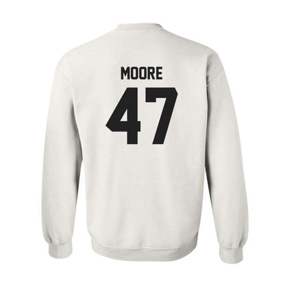 Purdue - NCAA Football : Tre Moore - Sports Shersey Crewneck Sweatshirt-1