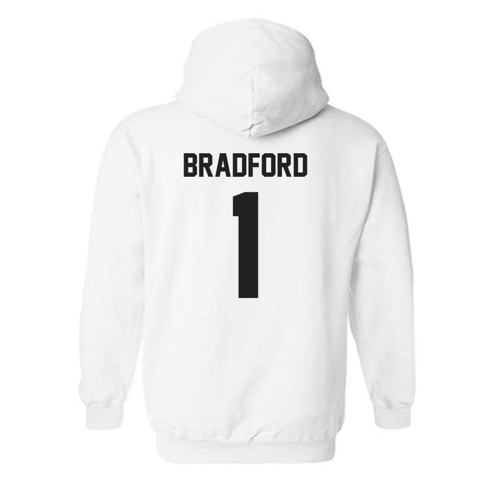 Purdue - NCAA Football : Smiley Bradford - Sports Shersey Hooded Sweatshirt-1